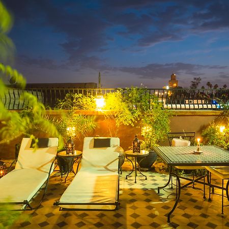 Riad Hamdane Et Spa Marrakesch Restaurant foto