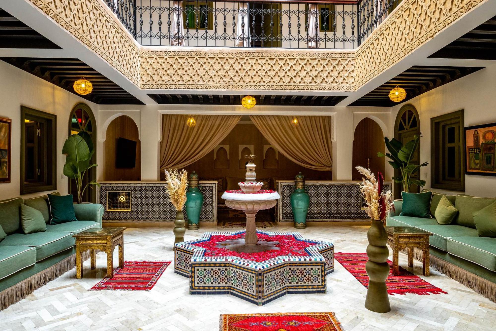 Hotel Riad Hamdane Et Spa Marrakesch Exterior foto