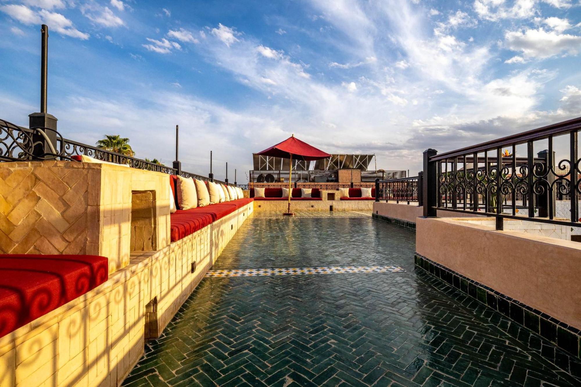 Hotel Riad Hamdane Et Spa Marrakesch Exterior foto