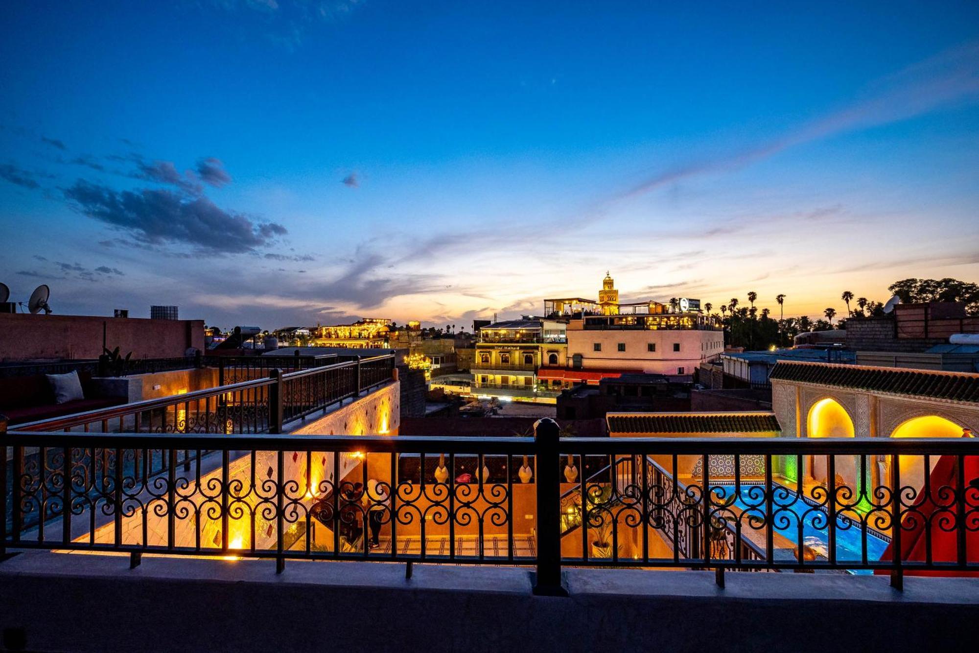 Hotel Riad Hamdane Et Spa Marrakesch Exterior foto