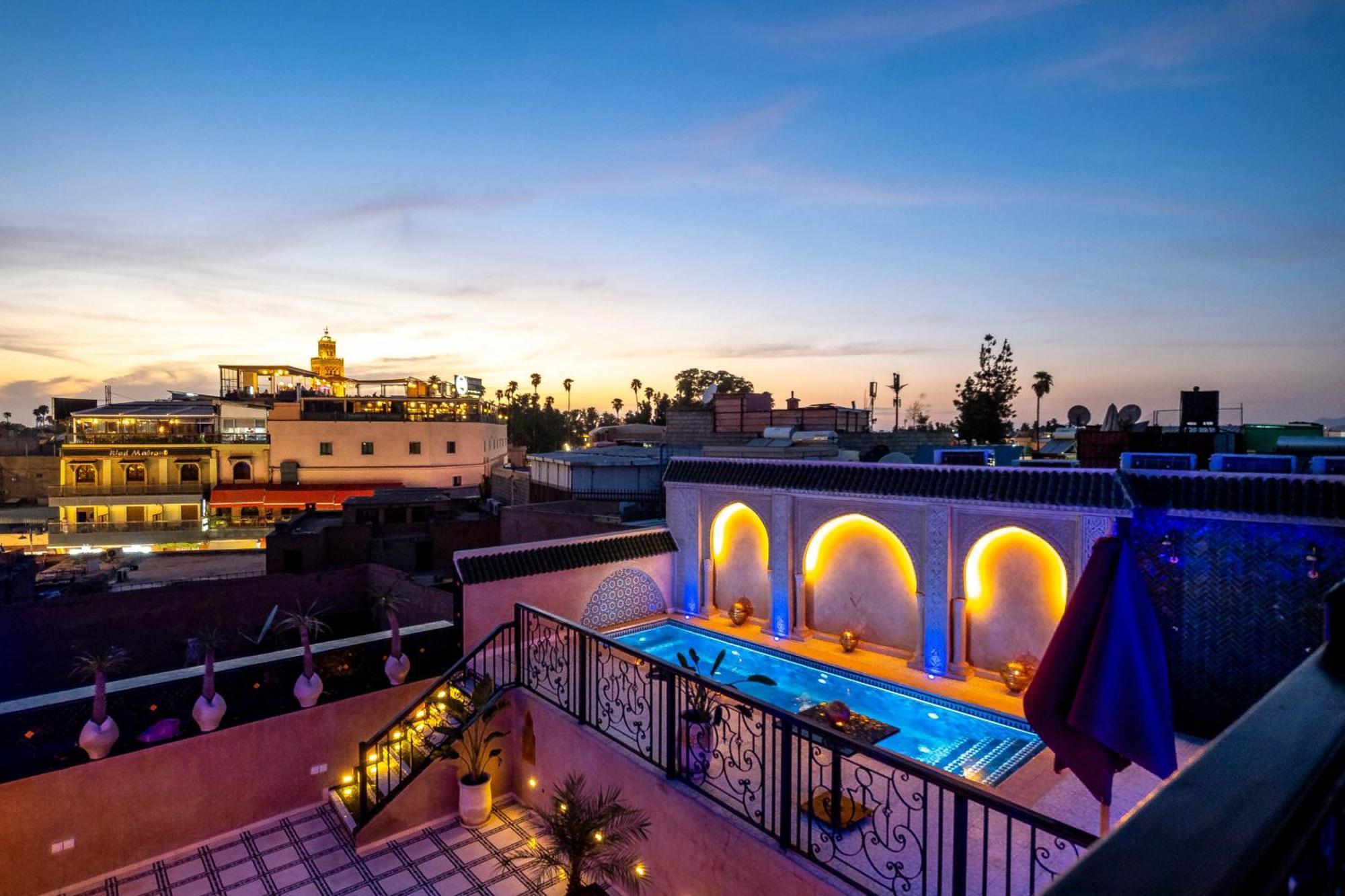 Hotel Riad Hamdane Et Spa Marrakesch Exterior foto