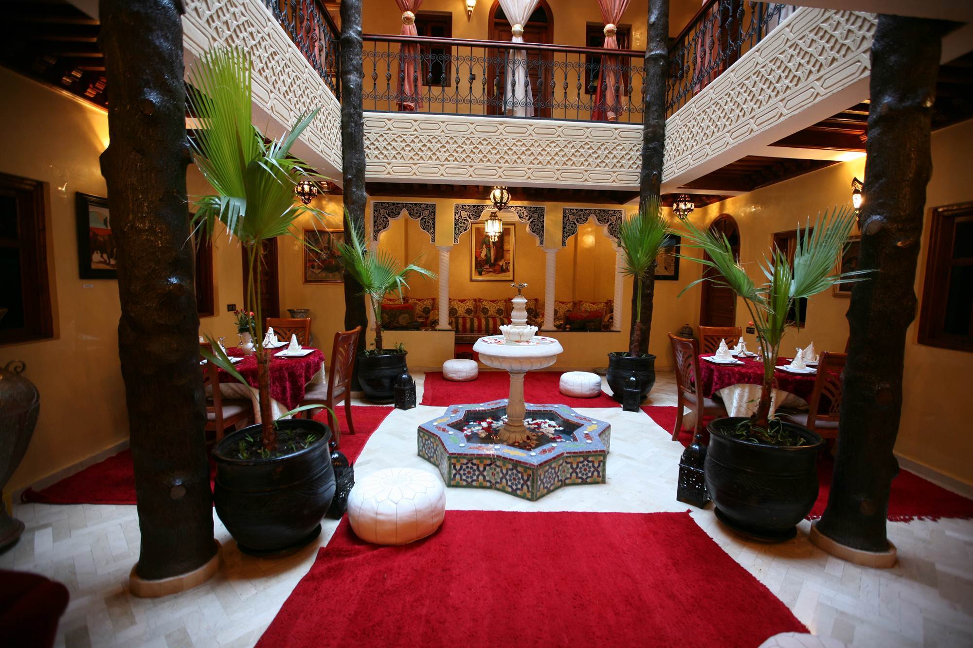 Hotel Riad Hamdane Et Spa Marrakesch Interior foto